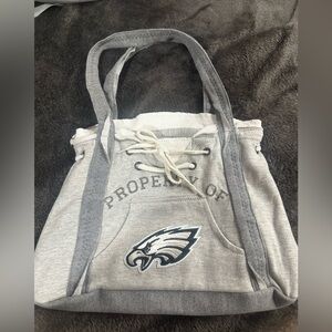 Gray Tote Bag with Logo